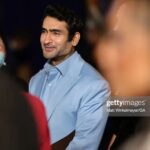 Kumail Nanjiani Instagram - Avatar: The Way of Water is remarkable. I’ll never get it out my head. A stunning and gorgeous achievement. Suit @grayscaleic Shoes @louboutinworld Watch @audemarspiguet Styling @chloekeiko @jeanneyangstyle