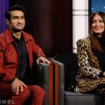 Kumail Nanjiani Instagram - I got to do @jimmykimmellive with the amazing @salmahayek. We played a game! It’s on tonight on @abc!