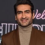 Kumail Nanjiani Instagram - The #WelcometoChippendales premiere was an absolute blast. The first episode played so well. Can’t wait for you guys to check it out. November 22nd on @hulu. Suit @darkohmenswear Sweater @mango Shoes @thursdayboots Watch @vacheronconstantin Grooming @kimverbeck Styling @jeanneyangstyle @chloekeiko Assisted by @ellaaaaarose