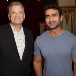 Kumail Nanjiani Instagram - An absolutely magical evening at The Give Back-ular Spectacular, supporting @tusctogether to raise money for crews affected by the strikes. Thank you to @paulscheer, Paul McCann and Marta Kauffman for having me. What a night.