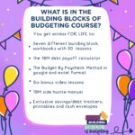 Kumiko Love Instagram – 🎉2-YEAR ANNIVERSARY SALE🎉

The Building Blocks of Budgeting Course has been out in the world for two years. For the entire month of May, we are celebrating by offering an Anniversary Sale where you can purchase the entire course for $100 (normally $260!).

This low price hasn’t been offered since the release of the course two years ago!

The Building Blocks of Budgeting Course took years to create and is jam-packed full of topics ranging from money mindset to defining goals to budgeting with a partner. I walk you through each lesson and module in over 50 videos, and there are over 100 printables to take notes, fill out, and utilize on your journey.

For $100, the Building Blocks of Budgeting Course includes:

– Access For Life

– Seven Workbooks

– TBM Debt Payoff Calculator

– Budget by Paycheck Method In Excel & Google Sheets

– Comment Support

– Access To All Future Addtions

– Side Hustle Manual

– Six Bonus Lessons

– Over 100 Printables

– Over 50 Videos

To purchase, head over to the link in my bio or to Courses.TheBudgetMom.Com

#thebudgetmom #course #financecourse #budgetcourse #coursesale #sale #personalfinace #budgetbypaycheck