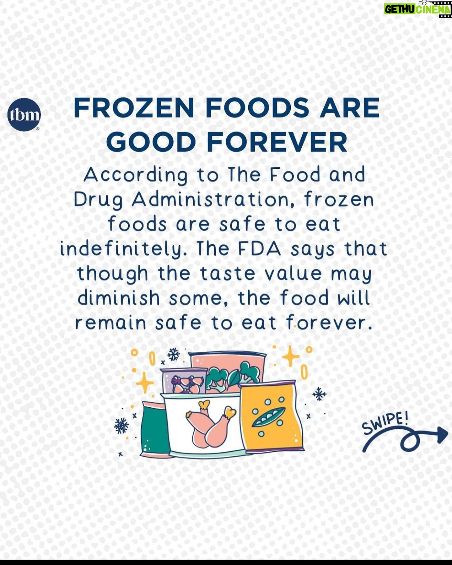 Kumiko Love Instagram - Did you know March is National Frozen Food Month? During the month of March, many supermarkets will have heavy discounts and coupons on a variety of frozen foods. Besides the savings, Frozen Food Month also brings awareness to how purchasing frozen items can help your budget. Frozen foods can be up to 50% cheaper than their fresh counterparts and can be kept indefinitely. The FDA says that while the taste value may diminish slightly, the food remains safe to eat forever. By choosing frozen over fresh, you eliminate the issue of food going bad before you can even use it. What is your favorite frozen food item? #FrozenFoodMonth #FreezerMeal #ConvenientCooking #FrozenDinner #FrozenFoodFaves #MealPrep #ColdStorage #FrozenFoods #EasyDinner #FreezerFriendly