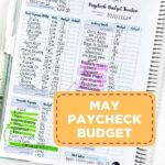 Kumiko Love Instagram - I created my May budget so I can be prepared ahead of time for the new month. FYI: If you copy and paste the same budget from month to month, it will never work. Your budget should vary, especially regarding variable spending, depending on what's happening in your life.  I am using some of my vacation savings for May, and I will transfer some money from our joint account. I am also using some of my vacation savings to cover some of our travel so Chris can play in a baseball tournament at the end of the month. I create a budget every time I am paid, which is currently once a month. I also make my budget BEFORE getting my paycheck, so I have a plan before receiving the money! Who else has finished their first budget for May? #thebudgetmom #budgetbypaycheckworkbook #budgetbypaycheckmethod #budgetbypaycheck #budgetwithme #budget #budgettips