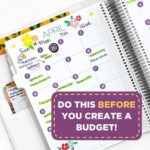 Kumiko Love Instagram - Before I create my budget, there is one thing I never skip and always do. I create a roadmap for my spending. So, let's talk about why I create a budget calendar and what things I always put on it. Creating a calendar is an excellent reminder that a budget is not for paying the bills. Completing this step before planning your spending on a budget ensures you are prepared and ready for real life. You are less likely to forget expenses that are coming up. I always include the following things: #1) Fixed expenses or my bills. This is helpful because I can use different highlighter colors to identify what bills I am paying for different paychecks. For example, all of the bills you are paying with your first paycheck, highlight them blue. All of the bills you are paying for your second paycheck, highlight in yellow. #2) Events. If you have an event like your kid's soccer game, a work lunch, or dinner out with friends, make sure to write it down and what you plan to spend. #3) Reminders. I like to write down things that could affect my budget. Meal planning, setting up a vet appt for one of my dogs, or needing to call and schedule a dr. appt. #4) Holidays. Hopefully, you are prepared for holiday spending with sinking funds, but if you aren't, keep track of the holidays and write down a dedicated budget for each. #5)Appointments. Don't forget copays, medical expenses, or beauty appointments. #6) Travel. I always like to mark down the days I am traveling with my estimated vacation budget. This is helpful because it will affect other areas of my budget, like grocery spending. Your budget calendar is your real-life spending roadmap. If you plan on spending money on something, it should be on your calendar!! #budgettips #budgeting #budgetgoals #budgetbypaycheckworkbook #budgetbypaycheckmethod #budgetbypaycheck #thebudgetmom #budgeting101 #budgetcalendar #paycheckbudget #tbmfamily