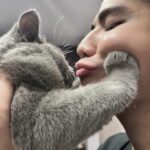 Kunatip Pinpradub Instagram - เมื่อผมอยากจูบเเมว เอิ่ม @zsiga_poounpooun