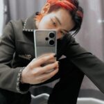 Kunpimook Bhuwakul Instagram – Shot on Xiaomi Fan Festival Special Edition 🩶🧡 #RedmiNote13SeriesXBamBam