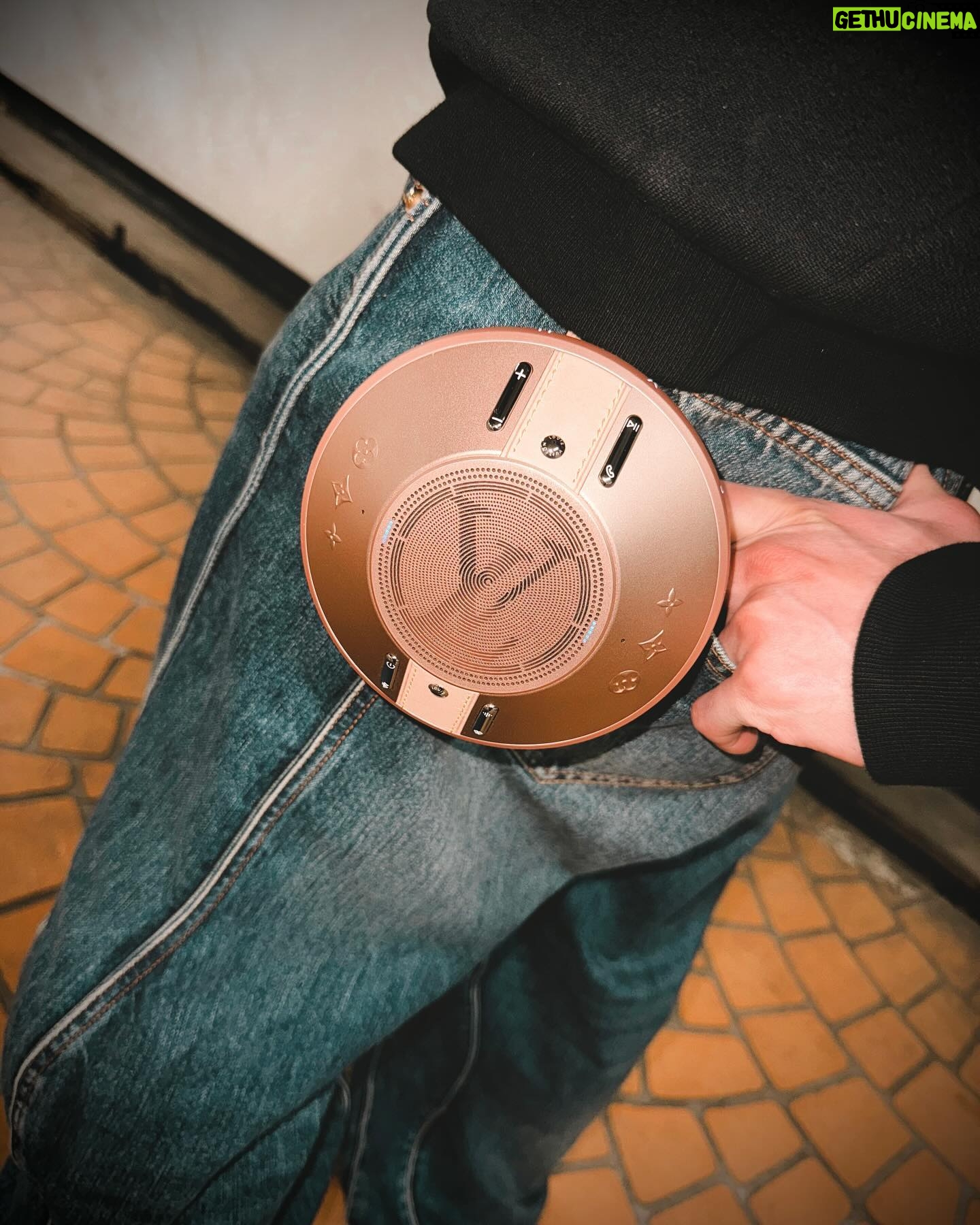 Kunpimook Bhuwakul Instagram - always gotta have music around 24/7 @louisvuitton