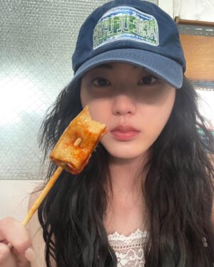 Kwon Eun-bin Instagram - 마시쪄 
오뎅 조아❤