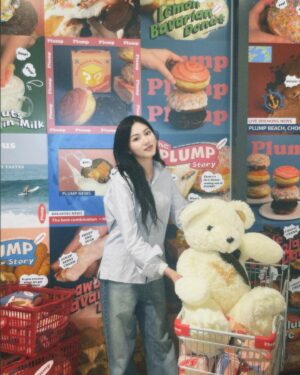 Kwon Eun-bin Instagram - 곰돌 홍보대사