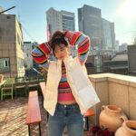 Kwon Na-ra Instagram - 🩵🖤💛❤️🩷