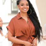 Kyla Pratt Instagram – 🧡💖🤍
@blackexcellencebrunch 
@donjuliotequila 
@trellworld 

Make up @eliven.q 
Braids @browngirlbraidsofficial 
Dress @stevemadden 

Photos @kaibyrd_