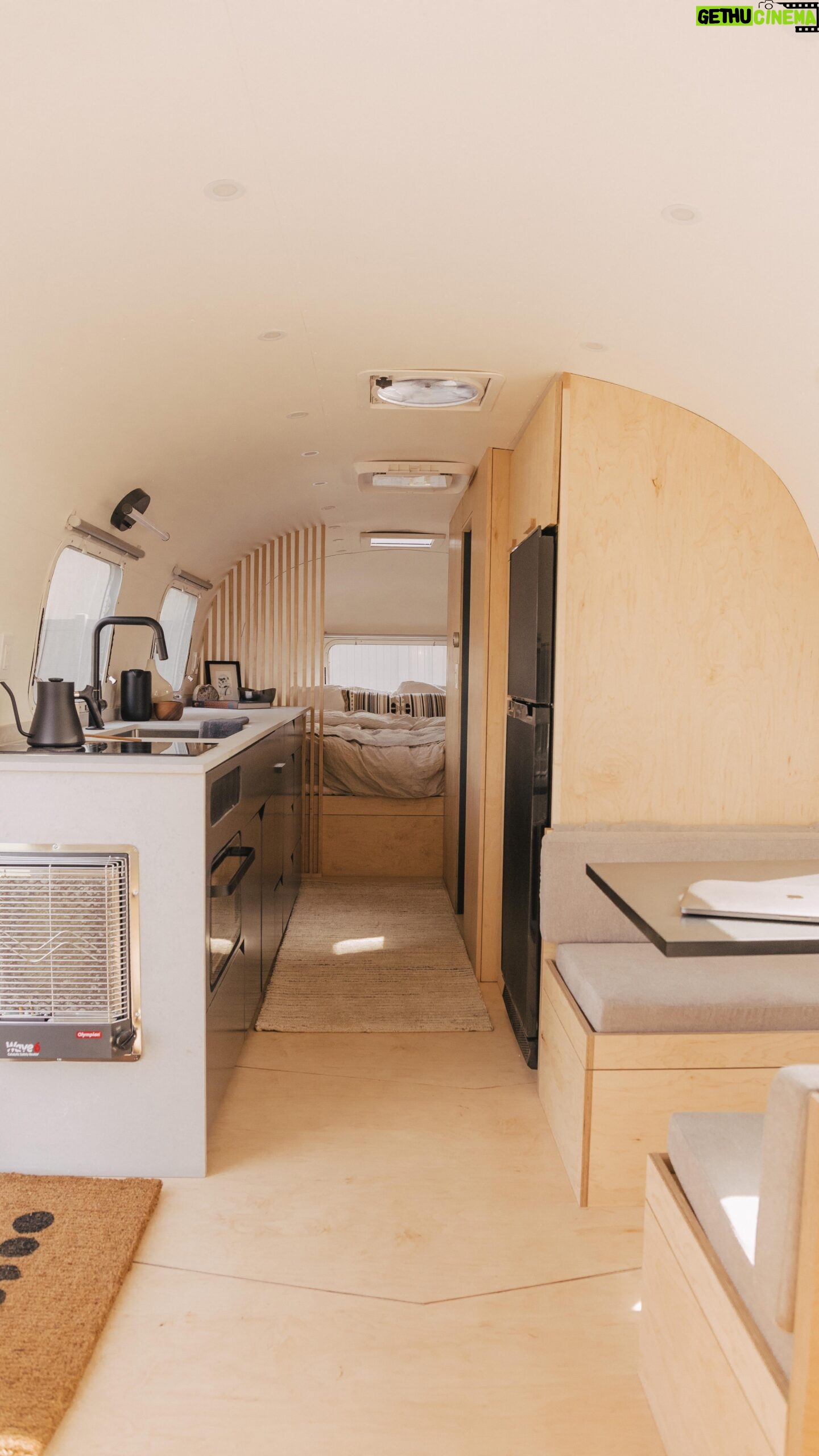 Kyle Krieger Instagram - All moved into Tuba and ready for my cross-country road trip to NY. Thanks @westelm for furnishing my airstream so beautifully. I love my traveling sanctuary even more now. song by: @distantcowboy photo: @owen_devalk