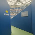 Kyle Krieger Instagram - getting to play on Arthur Ashe >>> #usopen @nickpachells