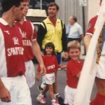 Kyle Krieger Instagram - My dad died this week, and I wanted to share a little about him because he was very special to me. He had been suffering from an Alzheimer’s diagnosis now for a few years. In a way, I have a sense of relief that he is no longer suffering— but I am very much crushed by the weight of the loss. We got the call that he was transitioning to the dying phase of hospice care, and my sister @alikrieger and I drove/flew to see him as soon as we could on Monday. He died while I was en route on my flight, but he was surrounded by my sister and some loving friends and players he coached. I am very grateful for my dad (and my mom) — so much of who I am was shaped by who they are. He is the reason why I love so many things about my life. He is the reason why I played soccer my whole life through college. He is the reason why I love being on a team. He is the reason why I love comics and dinosaurs and marine life. He introduced me to sci-fi. He is the reason why I love to explore and go on adventures outdoors. We use to explore the woods as Robin Hood characters or X-Men mutants in my adolescence, and those hikes are some of my most favorite memories. Even though he helped shape who I am, we were also extremely different. Like a lot of LGBTQ children and their families, we got a chance to teach each other many things about the love and tolerance of people who are different than us. I was always grateful for his willingness to listen. I’m smiling now thinking about the first time I remember him asking about my first boyfriend. One of my favorite impacts we had on each other was our sobriety. I remember after my first year sober, at 23, he said he was going to stop drinking too. We got sober in different ways, but continued to not drink and share a bond that connected us on a deeper level until his diagnosis. I was grateful that when I was with him, I knew he was present and focused. Thanks for reading — Ali and I are planning a service in VA in the coming months, so if you were a student/player/parent/friend of his we would love to have you at the service. 🤍
