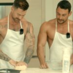 Kyle Krieger Instagram - A new kind of cooking show 😉!! My friend @lioridel taught me how to make cinnamon buns. Such a fun, cheeky video to make. He is very talented so you might learn somethin too! 🙂‍↔️ if you’d like to see the full 20 minute extended video the link for my of is in my bio. 👨🏻‍🍳👨🏻‍🍳