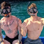 Kyle Krieger Instagram - All my childhood animal planet dreams come to life. Snorkeling twice a day in the Galapagos gave us access to the most personal connection I’ve ever had with sea life. It was magical day after day. Thanks to @_reece_det and @liamhenry6 for helping document it all.