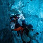 Kyle Krieger Instagram - I walked inside my first ice cave today on my first glacier walk — it was epic and so beautiful. Then rode home nekked after getting pummeled by an arctic wave on the beach which was the result of few questionable choices!!