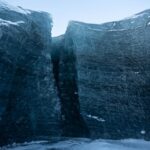 Kyle Krieger Instagram - I walked inside my first ice cave today on my first glacier walk — it was epic and so beautiful. Then rode home nekked after getting pummeled by an arctic wave on the beach which was the result of few questionable choices!!