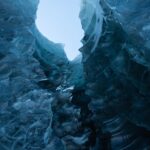 Kyle Krieger Instagram - I walked inside my first ice cave today on my first glacier walk — it was epic and so beautiful. Then rode home nekked after getting pummeled by an arctic wave on the beach which was the result of few questionable choices!!