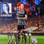Kyle Krieger Instagram - Well going from being blindsided by the most heart-breaking news possible days before your retirement game — to leading Gotham FC through the playoffs to your first NWSL Championship victory?!?! It is really the most badass thing imaginable. I am constantly in awe of your perseverance, class and strength. Truly a surreal amount of focus to sustain your mental/physical health with 2 little ones, dad in hospice, and while playing and training in your last season. I’ve been rooting for you our whole lives and will continue to do so until the end. The whole WoSo community is behind you. They love you & I love you, @alikrieger! Soak it all in. Congratulations on your game-changing career. You left it better than you found it, and we are all so lucky to have witnessed it.