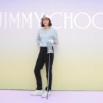 Kyoko Hasegawa Instagram - JIMMY CHOO / MALBON"のコラボコレクションへ。 今日履いたスニーカーはジミー チュウのアイコニックなディテールであるダイアモンドソールが可愛くて。 配色も春らしく、グリーンとの相性も抜群なはず。 ゴルフをする時でもファッショナブルでいれるとテンションが上がるんです。 ちょうど最近ゴルフを再開したわたしには、嬉しいアイテムばかりでした🤗 #JimmyChoo×Malbon #JimmyChooGinzaGarden #PR