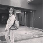 Kyoko Hasegawa Instagram – 暖かかった週末☺️
#YSL#サンローラン