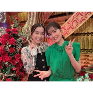 Kyoko Yoshine Instagram - 本日20時から放送の「お宝映像アワード」に
出演させていただきます！

収録ではいくちゃまと一緒でしたー！嬉しい！♡
この前もご飯行ったけど
お仕事の現場で会えるとまた嬉しい気持ちになるなぁ！
お互いドラマ頑張ろうねー！✨

#Reリベンジ
#りりべ

#アンメット