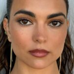 Kyra Santoro Instagram – Hair, makeup & fit for the new @thestrangersfilm premier 🤍✨