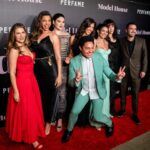 Kyra Santoro Instagram - My heart is so full. Thank you to everyone who came out and supported us on Thursday night and thank you to my team for helping me pull this look together 🤍 @modelhousemovie now in select theaters and available for rent on VOD 🎬