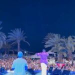 Léo Santana Instagram - Dump do pagodão da Bahia invadindo a Espanha! 🇪🇸😍 Ontem foi dia de viver a #EuroTourDoGG direto de Ibiza com direito a minha neni @loreimprota metendo dança comigo e @sheilamello e @tirullipa de Perna Bamba… #Gratidão, family. Sempre é incrível levar minha música pro mundo. 🙏🏿 📸: @heberb4rros