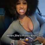 La Love The Boss Instagram – Name Ring Bells From The East To The South , I Tell Em Baby Be Quiet Just Put It In Yo Mouffff 🥵 #Throwback Freestyle! Should I Do A New Car Rap? 🎶🎶