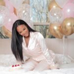 LaToya Forever Instagram - Happy Birthday to me 🎉🎉🎉Grateful for the blessings of another year, thank you God. Today, I’m embracing the beauty of simplicity, allowing my mind the rest it deserves. It will be a gentle day for me, spent in the comfort of my bed, reflecting on the cherished memories of the incredible journey these years have brought me. Happy Birthday to meeeee 🎊💃🏽 Thank you for taking these beautiful photos @slicktwothree ♥️