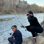 LaToya Forever Instagram - Celebrating my son’s 8th birthday with a memorable weekend of fishing adventures! 🎣! Happy 8th Birthday my baby 💙