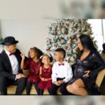LaToya Forever Instagram - Y'all, our family holiday photos are in 📸💃🏽. Our family holiday photoshoot was an extra special moment this year, with the anticipation of our baby boy's arrival filling our hearts with happiness. The theme of burgundy and black added a touch of elegance and warmth, and I absolutely loved how everything turned out. These photos are more than just snapshots; they're a testament to the love and excitement we feel as our family grows 📸🎄♥️. From my family to yours, Happy Holidays ✨🎄 Photos by: @dream_lensphotography Me & kids Styled by: @shanay.baldwin Makeup by: @thisgirl_kayla Hair by: @burch_aesthetics #familyphotography #familyshoot #holidayshoot #christmas2023