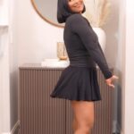 LaToya Forever Instagram - Bounce when she walk 🎶 How cute are these Amazon skirts I found 💃🏽💃🏽💃🏽 Comment FASHION for outfit details. #amazonfinds #amazonfashion #fashionstyle #momof4 @amazon @amazonfashion