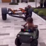 La Toya Jackson Instagram - Driving better than me!😯 Does he drive better than you? #Kids #life #fun #instagood #cute #smile #photooftheday #drive