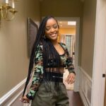 LaToya Tonodeo Instagram - Free Diana till it’s backwards ‼️ Swipe for a surprise! Extremely talented OG Power Actress. On the show she’s tough as 🔩 but super sweet in real life!! 💜 New episode of @ghoststarz this Friday! Makeup: @msruthiemakeup Braids: @tropixbraids