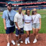 LaToya Tonodeo Instagram - I threw the FIRST PITCH at the @mets game!! (2nd slide)⚾️💨☺️ FROM THE MOUND!😜SO MUCH FUN! Thank you Mets 🧡