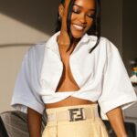 LaToya Tonodeo Instagram - Saucy 🫠 📸 @sonejr Makeup. @makeupbynani Hair. @jaimealcivar Styling. @lipstickandjollof (pieces from my closet 🥰) Foundation/blush: @charlottetilbury Eyes: @patmcgrathreal