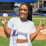 LaToya Tonodeo Instagram - I threw the FIRST PITCH at the @mets game!! (2nd slide)⚾️💨☺️ FROM THE MOUND!😜SO MUCH FUN! Thank you Mets 🧡