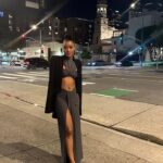 LaToya Tonodeo Instagram - 🩶🔪 … MUA @mylahmorales Hair @itsgivingeryn Brows @browsbynikki