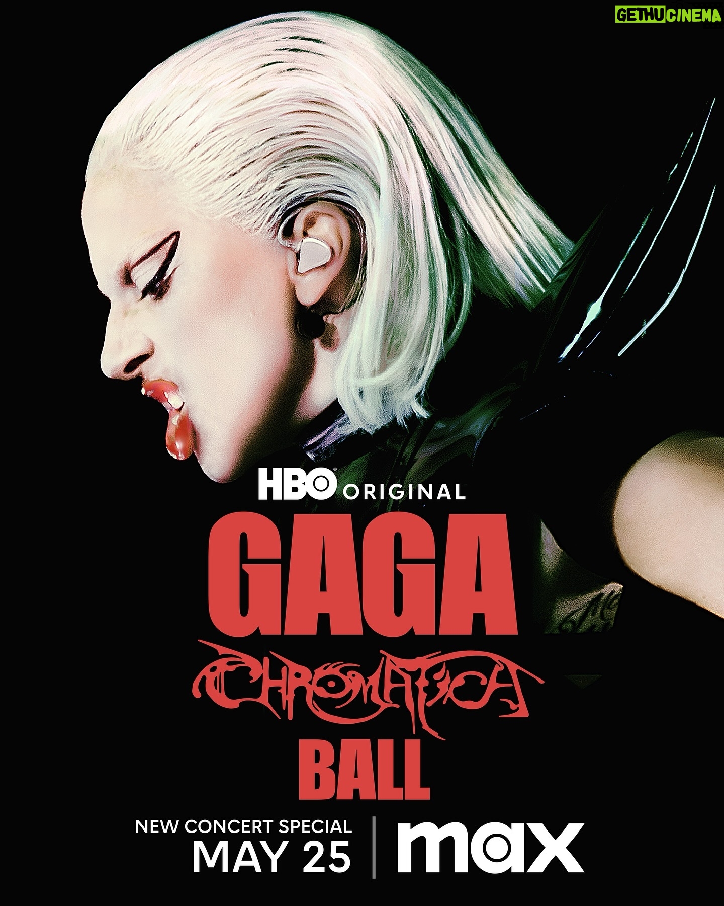 Lady Gaga Instagram - GAGA CHROMATICA BALL MAY 25 @HBO @STREAMONMAX