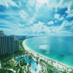 Laila Ali Instagram - 🏝☀️I’m lovin’ this tan! Had some much needed rest & relaxation at @atlantisbahamas with the fam! From the Rapid River to the beautiful pristine beaches, my kids had a blast. The view from my room was a dreamy. Big thanks to the staff at @thecoveatlantis for the hospitality (I appreciate you letting me take a photo with y’all)…and Congrats on 50 years of Independence! #vacation #bahamas