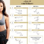 Laila Ali Instagram - Ready to tighten up that tummy? Try this CORE WORKOUT routine. Do this workout consistently 3-4 times a week for 30 days and watch your body change. Lets go! Visit lailaali.com and sign up for my FREE Replenish A New You email series for more inspiration to become the greatest version of you!