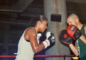 Laila Ali Instagram - #ThrowbackThursday Me and Paddy @fitzpatricks_boxing …My Irish brotha who was one of the most valuable members of my training team when I was a fighting. Taught me so much and had me in elite shape, body and mind. I have to get to England to visit soon so his Jamaican wife Kerri can hook me up with a plate!❤️🥊
