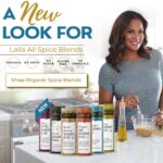 Laila Ali Instagram - 🎉Exciting News! I redesigned my Spice Blend packaging to be more durable and functional. Check out my beautiful NEW sustainable tin containers. 🎉Use Code: NewLook10 for 10% off…Valid until Nov 6th!
