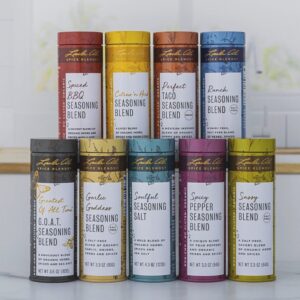 Laila Ali Instagram - 😍Laila Ali Spice Blends:

100% Organic
No GMOs
No Fillers
No Chemicals
NEW Recyclable, Reusable Tin Containers 
100% Delicious!
#LailaAliSpiceBlends 
🌟Visit LailaAli.com