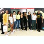 Laila Ali Instagram - ✨On behalf of the @womenssportsfoundation, I had the honor of joining @jalenhurts @carlilloyd @stardana the @philadelphiaeagles and @operationwarm_coatsforkids launch their Fly:FWD mission to get 30,000 sports bras to young female athletes who lack the resources they need to participate in youth sports this fall. We were all proud to see the smiles on the faces of the young girls in attendance who were inspired by our presence and hopefully will going forward knowing that they are not overlooked!❤️