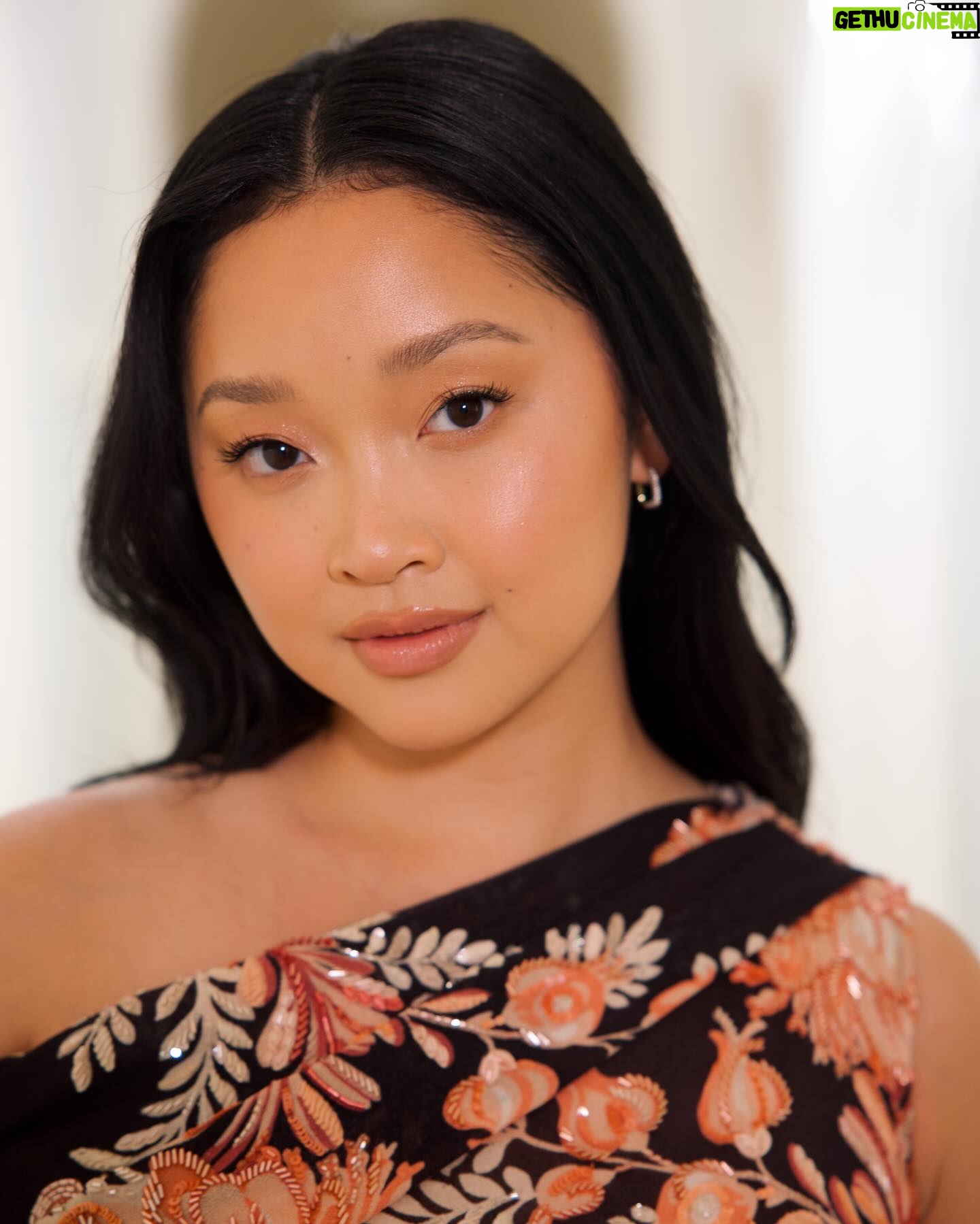 Lana Condor Instagram - loves an off the shoulder moment tbh 🧡