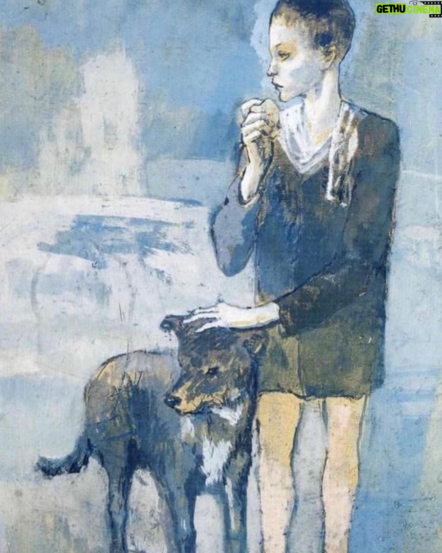 Lana Parrilla Instagram - 💙 #picasso #potd